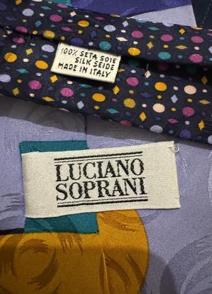 Галстук, галстук, 100% шелк, итальялия luciano soprani5 фото