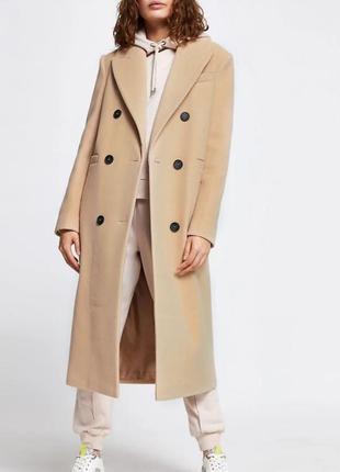 Пальто двубортне topshop