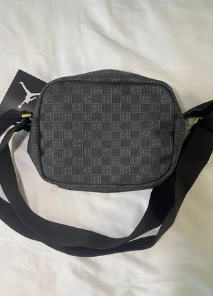 Сумка jordan monogram crossbody casual bag black2 фото