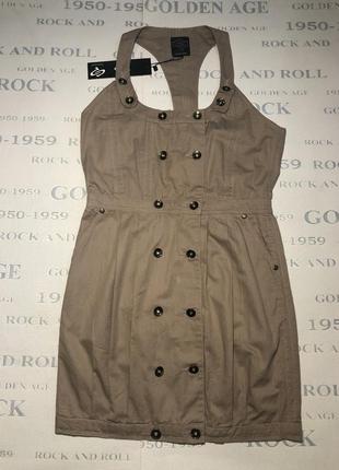 Стильний брендовий котонові плаття сарафан