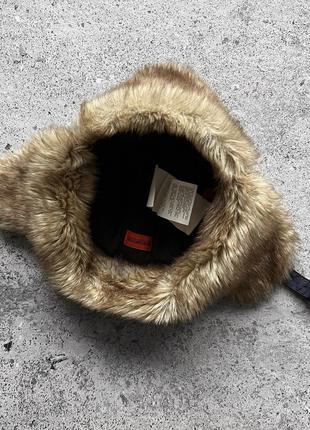 Napapijri geographic kids faux fur aviator winter trapper hat дитяча шапка ушанка