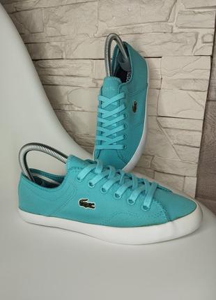 Оригинальные женские кеды lacoste sport 36-371 фото