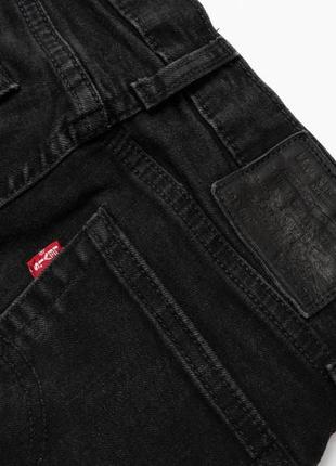 Levis 519 extreme skinny fit jeans black denim 24875-0070   чоловічі джинси7 фото