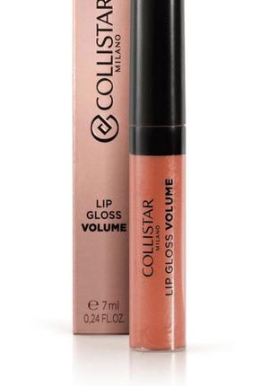 Блиск для губ collistar lip gloss volume 130 divine oranges, 7 мл3 фото