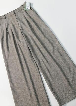 Стильні широкі щільні штани в чоловічому стилі h&amp;m3 фото