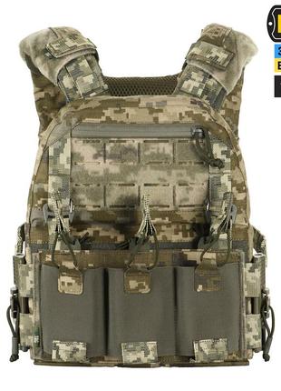 Плитоноска швидкого скидання m-tac cuirass qrs mm 14 pixel, краща якість, оригінал ua
