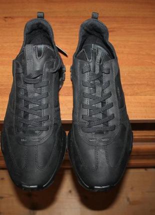 46 ecco retro sneaker gore-tex оригінальні кросівки