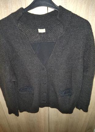 Стильный полушерстяной джемпер от h&m