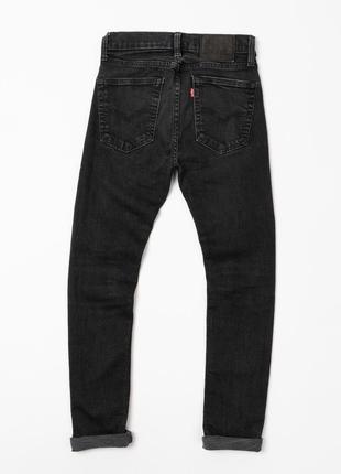 Levis 519 extreme skinny fit jeans black denim 24875-0070&nbsp;&nbsp;мужские джинсы5 фото