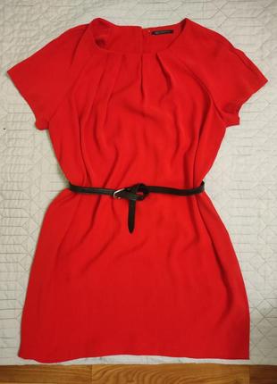 Красное платье m&amp;s plus size3 фото