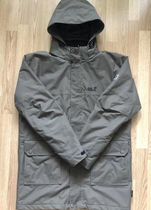 Зимняя мужская куртка парка jack wolfskin texapore