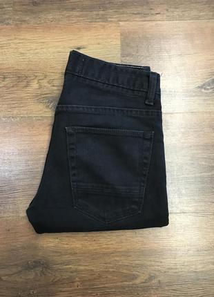 Topman stretch skinny черные фирменные мужские джинсы стрейч типа diesel