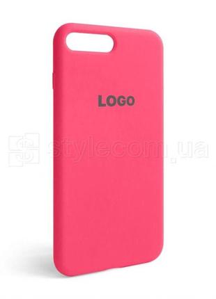Чохол full silicone case для apple iphone 7 plus, 8 plus shiny pink (38)