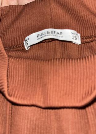 Платье с вырезом на груди на длинный рукав от pull &amp; bear2 фото