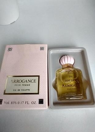 Arrogance pour femme миниатюра 4ml винтаж