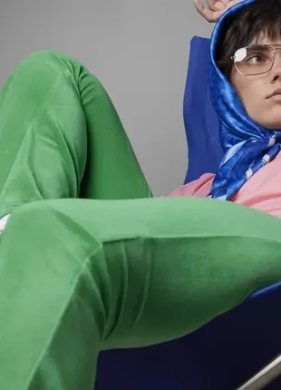 Женские расклешенные леггинсы adidas3 фото