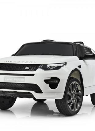 Электромобиль детский bambi land rover discovery m-3908eblr-1 белый