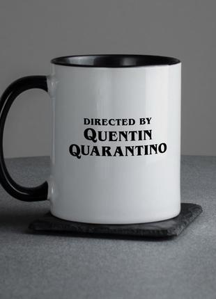 Чашка "quentin quarantino", англійська1 фото
