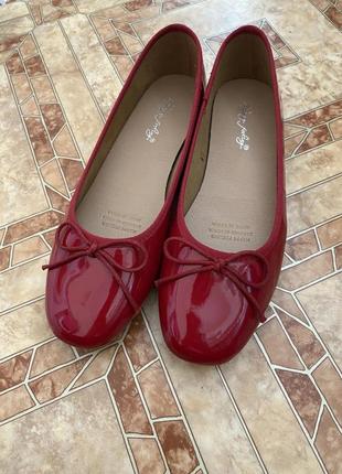 Яскраві туфлі лодочки балетки тренд 20244 фото