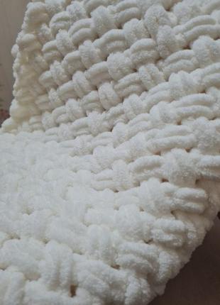 М'якенький плед ручної роботи