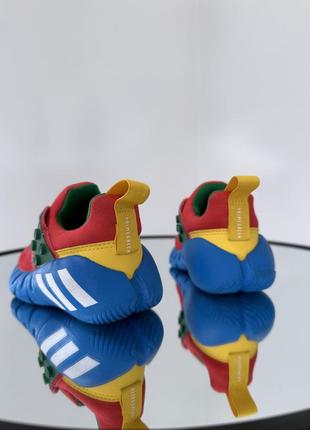 Яркие крутые кроссовки adidas x lego5 фото