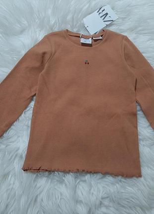 Zara кофточка лонгслив детский