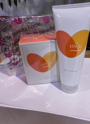 Подарунковий парфумований набір avon lov u connected