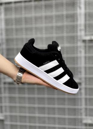 Adidas campus black&white4 фото