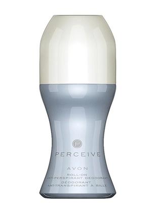 Дезодорант-антиперспірант з кульковим аплікатором perceive (50 мл) avon / ейвон1 фото