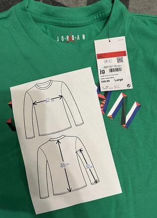 Лонгслив, кофта air jordan zone 23 crew neck sweater (оригинал)3 фото