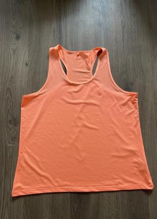 Яскраво оранжева майка для спорту  workout  l-xl2 фото
