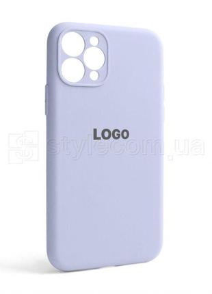 Чохол full silicone case для apple iphone 11 pro lilac (39) закрита камера