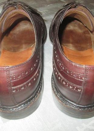Кожаные туфли броги benci brothers итальялия3 фото