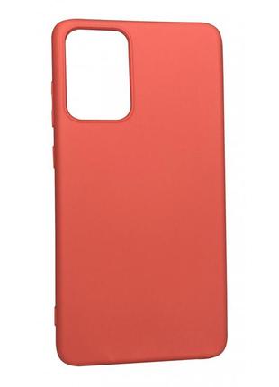 Soft touch tpu case — samsung a72 (a725f)  — orange