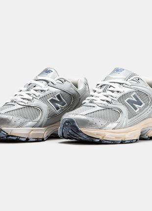 Кросівки new balance 530 сріблясті / сірі жіночі / чоловічі