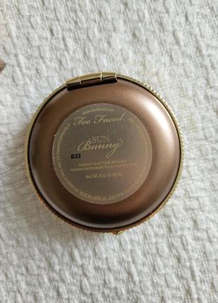 Новий бронзер too faced sun bunny4 фото