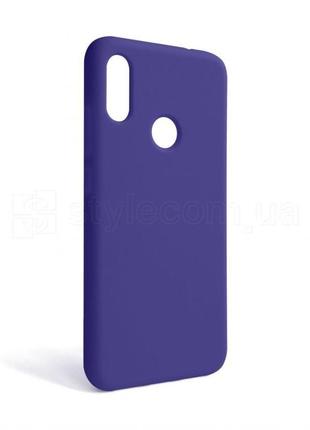 Чехол full silicone case для xiaomi redmi note 7 violet (36) (без логотипа)