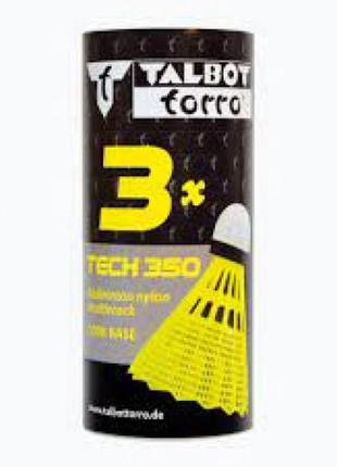 Воланы для бадминтона talbot torro tech 350 yellow medium (479113)