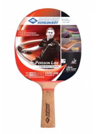 Ракетка для настольного тенниса donic persson 600 new (728461)