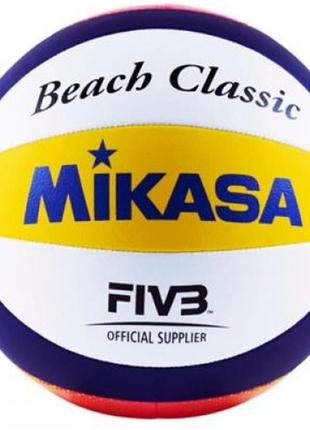 М'яч для пляжного волейболу mikasa bv551c beach classic