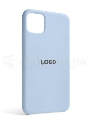 Чехол full silicone case для apple iphone 11 pro max sky blue (58)