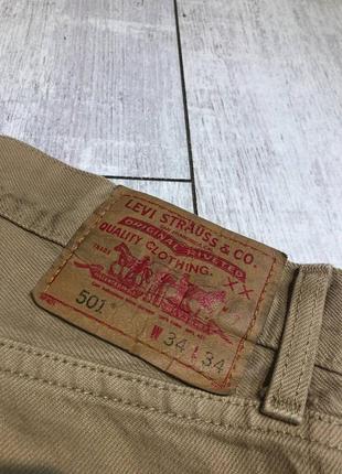 Мужские джинсы levis 501 usa6 фото