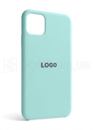 Чехол original silicone для apple iphone 11 pro max sea blue (21)