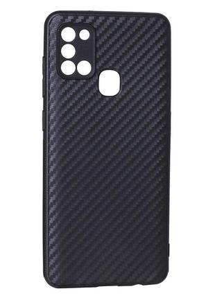 Carbon case tpu — samsung a21s (a217)