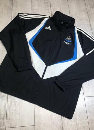 Винтажная ветровка куртка adidas newcastle1 фото