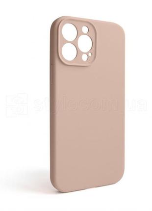 Чехол full silicone case для apple iphone 13 pro max nude (19) закрытая камера (без логотипа)