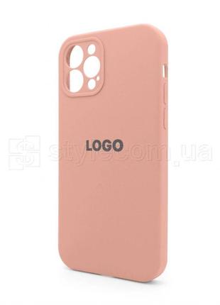 Чохол full silicone case для apple iphone 12 pro nude (19) закрита камера