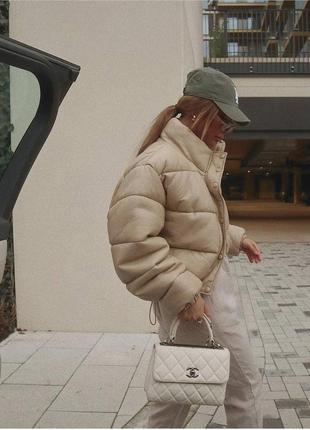 Куртка эко кожа