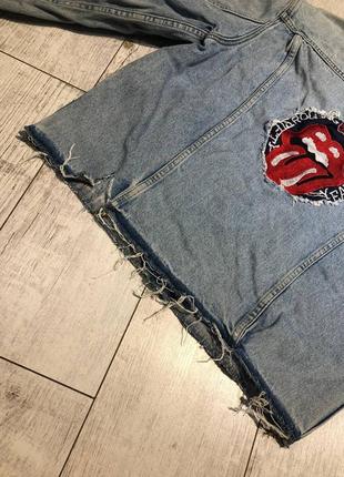 Крутая джинсовка rolling stones levis usa9 фото