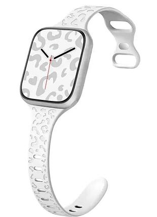 Ремешок для apple watch 42/44/45/49 мм (белый)